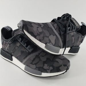 Adidas NMD R1 Camo Black (D96616) Size 10